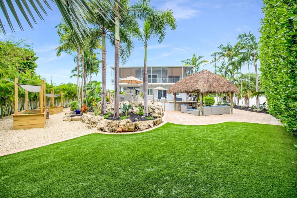 Tropical surroundings at Kinder in the Keys supporting healing