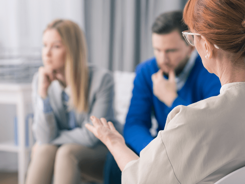 depression treatment session